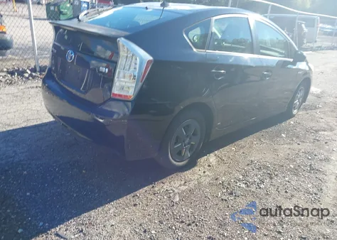 2011 Toyota Prius Four from USA, damaged, VIN JTDKN3DU9B0324589